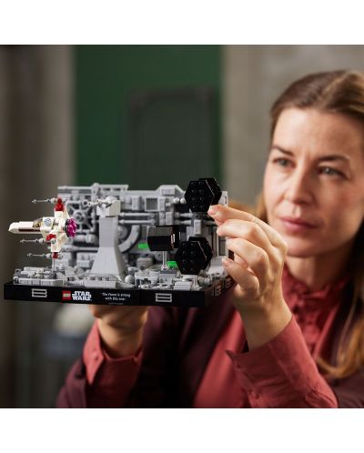 Constructor Lego Star Wars - Diorama pentru zborul Steaua Mortii (75329) - 4