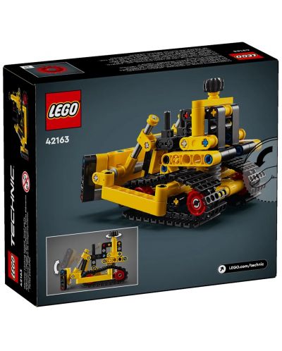 Constructor LEGO Technic - Buldozer greu (42163) - 8