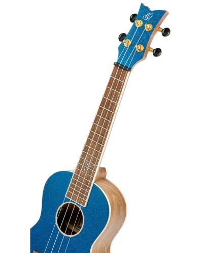 Ortega ukulele de concert - RUEL-MBL, albastru/maro - 6