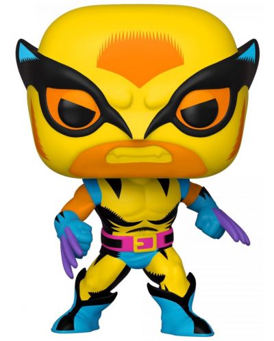 Cutie de colecție Funko POP! pentru colecționari: Marvel - X-Men (Wolverine) (Blacklight) (Ediție specială), mărimea M - 2