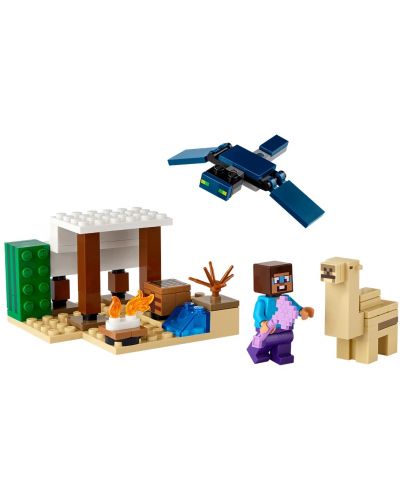 Constructor LEGO Minecraft - Expediția lui Steve în deșert (21251) - 3