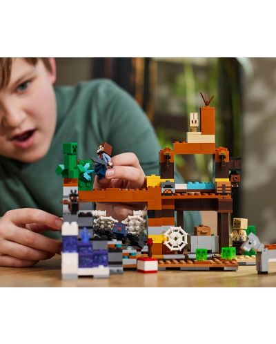 Constructor LEGO Minecraft - Mină în terenurile sterpe (21263) - 6