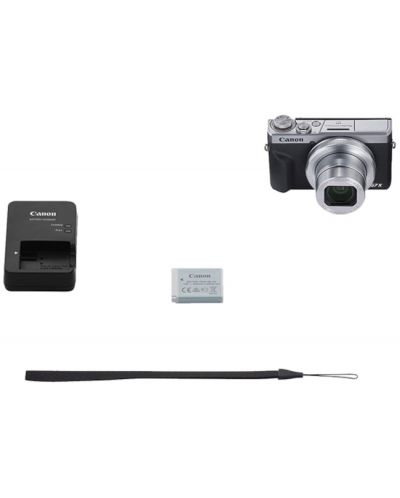 Aparat foto Canon - Powershot G7X Mark III, argintiu/negru | Ozone.ro