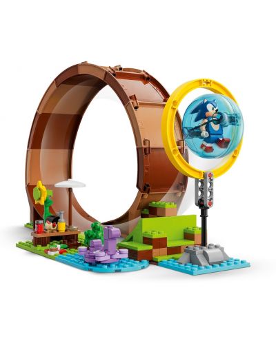Constructor LEGO Sonic - Provocarea lui Sonic, Cascada Dealului Verde (76994) - 3