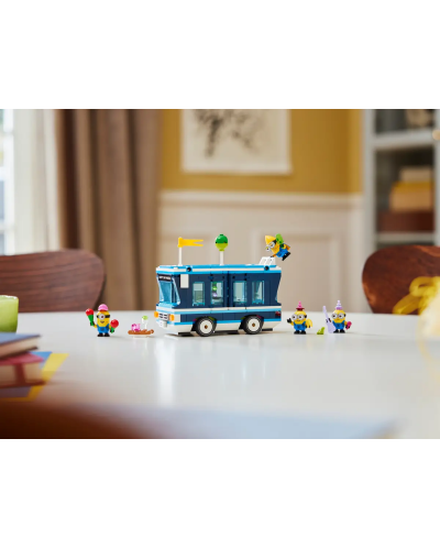 Constructor LEGO Minions - Autobuz de petrecere al minionilor (75581) - 7