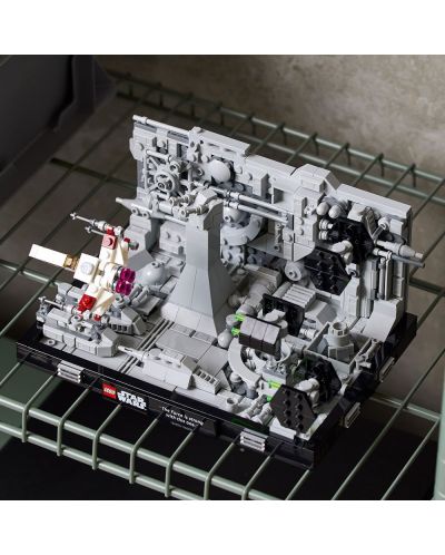 Constructor Lego Star Wars - Diorama pentru zborul Steaua Mortii (75329) - 3