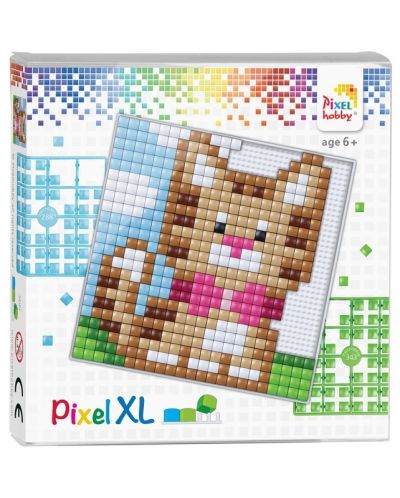 Kit de pixeli creativ Pixelhobby - XL, pisicuta - 1