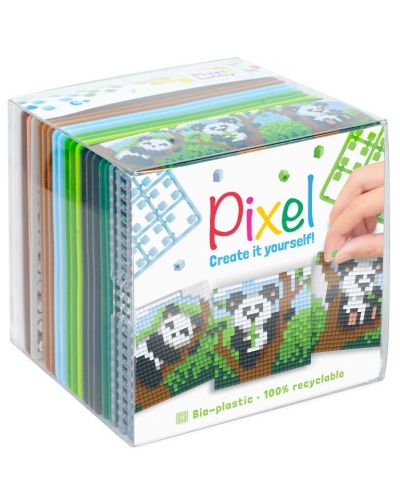 Set de pixeli creativi Pixelhobby Classic - Cube, Pandy - 1