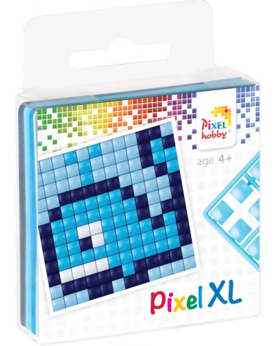 Set creativ cu pixeli Pixelhobby - XL, Kit, 4 culori - 1