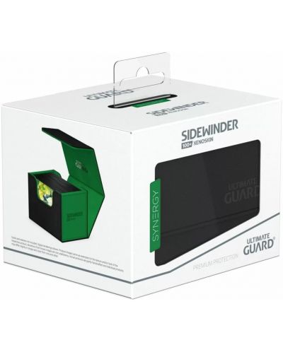 Ultimate Guard Sidewinder 100+ XenoSkin SYNERGY Black/Green	 - 3