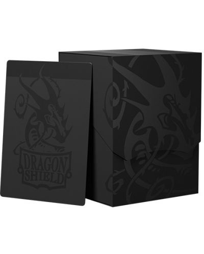 Dragon Shield Deck Shell - Shadow Black (100 buc.) - 2