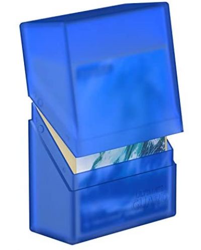 Cutie pentru carduri Guard Boulder Deck Case Standard Size - Sapphire (40 buc.) - 2