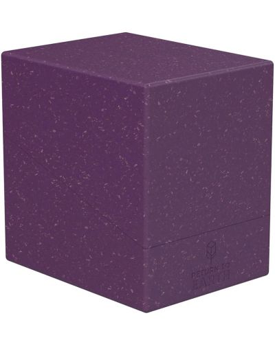 Ultimate Guard Return To Earth Boulder Deck Case Standard Size - Violet (133+ buc.) - 1