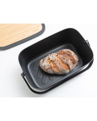 Cutie pentru depozitare pâine Brabantia - Nic, Dark Grey - 8