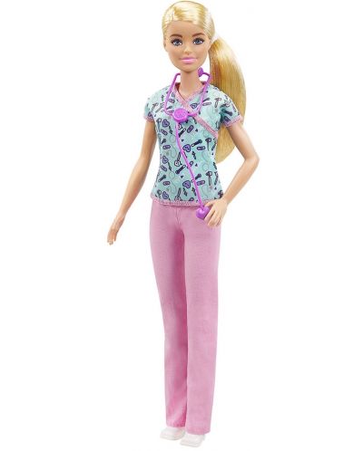 Papusa Mattel Barbie - Cu profesie, Asistent medical - 3