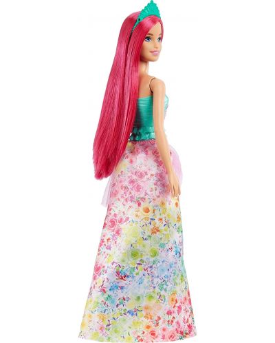 Păpușă Barbie Dreamtopia - Cu părul roz închis - 4