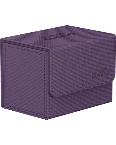 Cutie pentru carduri Ultimate Guard Sidewinder 80+ XenoSkin Monocolor - Purple - 1