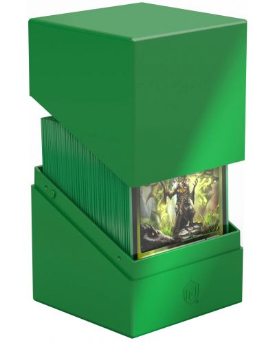 Ultimate Guard Boulder Deck Case Solid - Verde (100+ buc.) - 3