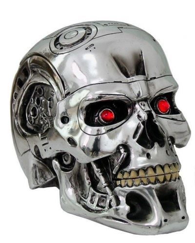 Cutie de depozitare Nemesis Now Movies: Terminator - T-800 Skull, 18 cm - 1