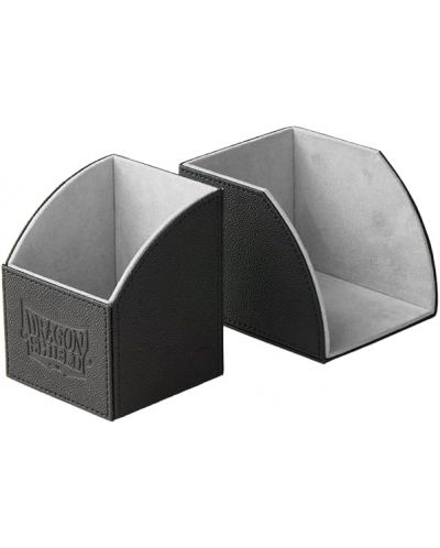 Cutie pentru carti de joc Dragon Shield Nest Box - Black/Light Grey (100 buc.) - 3