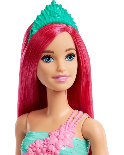 Păpușă Barbie Dreamtopia - Cu părul roz închis - 2