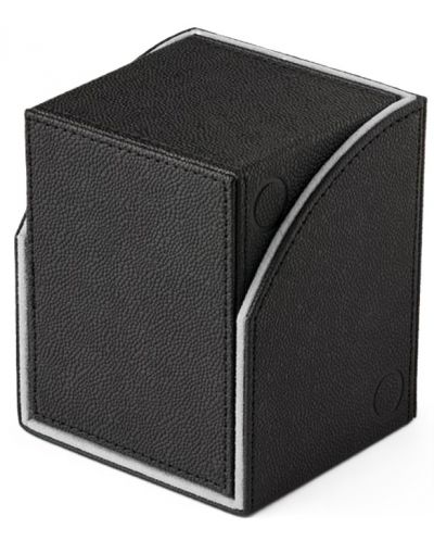 Cutie pentru carti de joc Dragon Shield Nest Box - Black/Light Grey (100 buc.) - 4