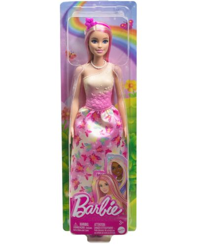 Păpușă Barbie  - Barbie cu parul roz - 6