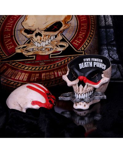 Cutie de depozitare Nemesis Now Music: Five Finger Death Punch - Skull - 8