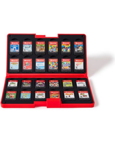 Cutie pentru carduri de memorie PowerA - Game Card Case XL, Heroes