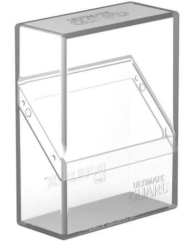 Cutie de depozitare carti de joc Ultimate Guard Boulder Deck Case Standard Size - Clear (40buc.)	 - 1