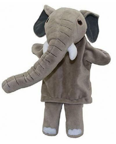 Papusa de teatru cu intreg corpul The Puppet Company - Elephant, 30 cm - 1