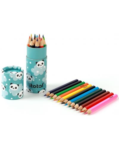 Cutie de creioane I-Total Panda - 12 culori - 3