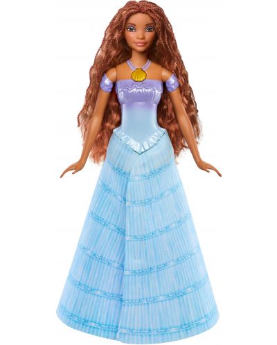 Disney The Little Mermaid Doll - Ariel cu rochie-coadă - 1