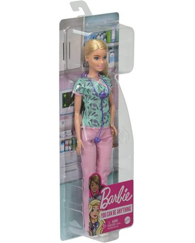 Papusa Mattel Barbie - Cu profesie, Asistent medical - 2