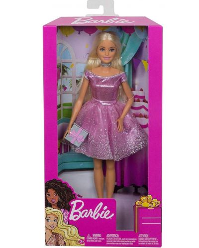 Papusa Mattel Barbie - Viziune festiva pentru o zi de nastere - 3