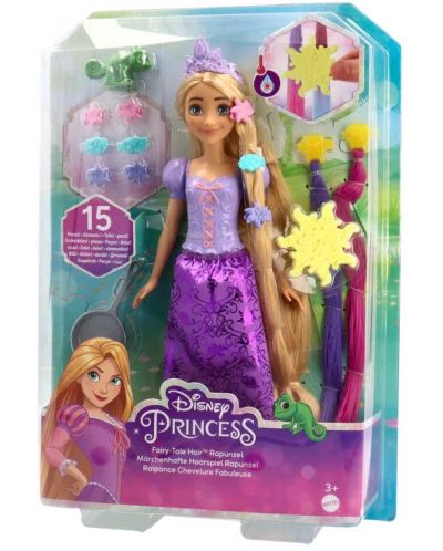 Disney Princess - păpușă Rapunzel cu accesorii - 1