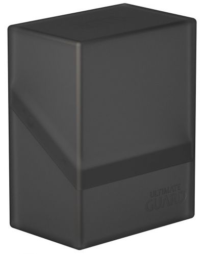 Cutie pentru carti Ultimate Guard Boulder Deck Case - Standard Size, neagra (80 buc.) - 1