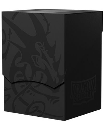 Dragon Shield Deck Shell - Shadow Black (100 buc.) - 1