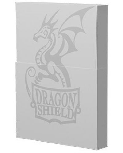 Cutii pentru cărți Dragon Shield Cube Shell - Ashen White (8 buc.)  - 2