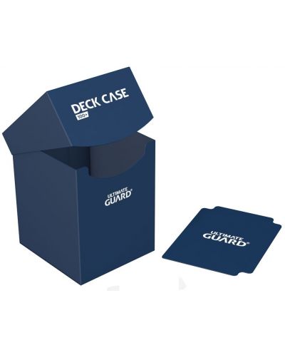 Cutie pentru carti Ultimate Guard Deck Case Standard Size - Albasta (100 bucati) - 3