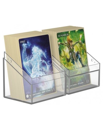 Cutie pentru carti Ultimate Guard Boulder Deck Case - Clear (80 buc.) - 2