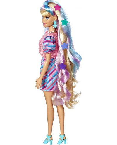 Păpușa Barbie Totally hair - Cu păr blond și accesorii - 4