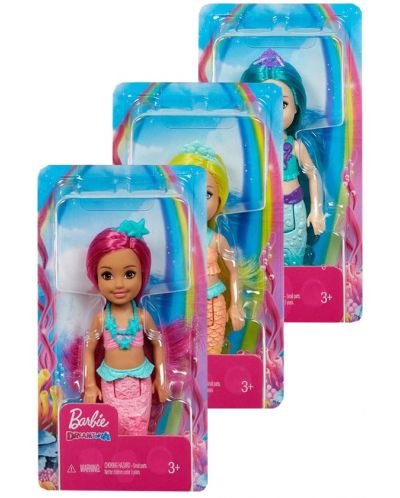 Papusa Mattel Barbie Dreamtopia - Mica sirena, sortiment - 5