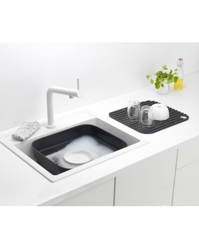 Castron pentru spălare și scurgere Brabantia - SinkSide Dark Grey	 - 8