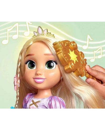 Păpușă Jakks Disney Princess - Rapunzel cu părul magic - 6