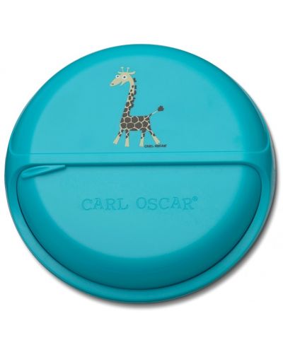 Cutie de gustări Carl Oscar - Girafă, 18 cm - 2