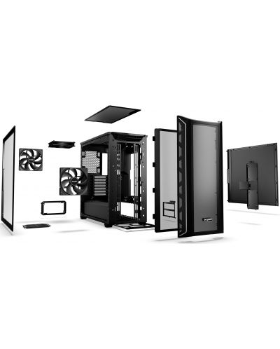 Carcasa PC be quiet! - Shadow Base 800 DX, mid tower, negru/transparent - 4