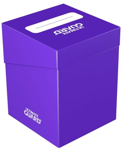 Cutie pentru carti Ultimate Guard Deck Case Standard Size - Violet (100 bucati) - 2