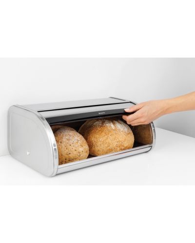 Cutie pentru depozitare pâine Brabantia - Roll Top, 16 l, Brilliant Steel - 4