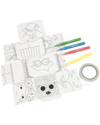 Cuburi pentru colorare si modelare Creativ Company - Printese - 1